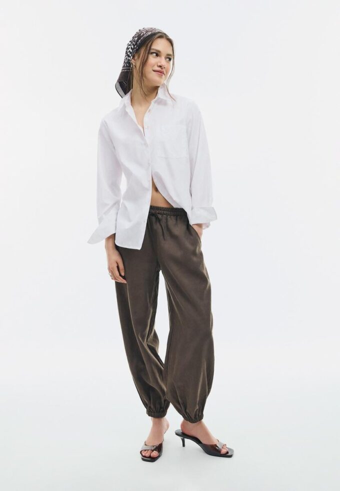 Basic Poplin Shirt with Pocket Basic Poplin Shirt with Pocket