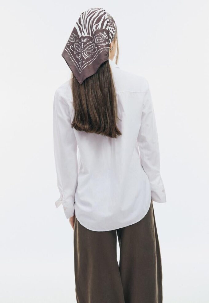 Basic Poplin Shirt with Pocket Basic Poplin Shirt with Pocket