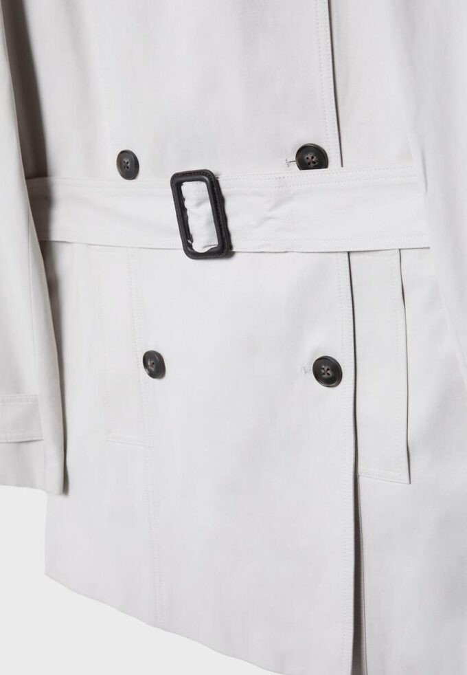 Basic Short Trench Coat