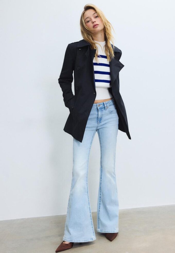 Basic Short Trench Coat