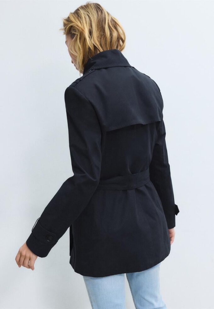 Basic Short Trench Coat