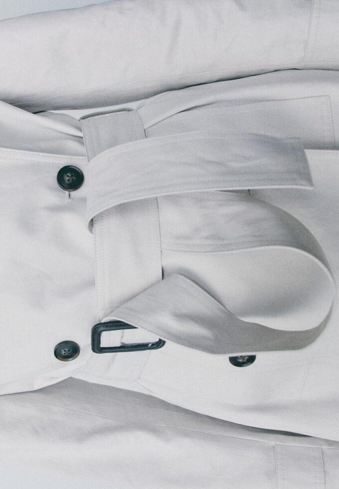 Basic Short Trench Coat