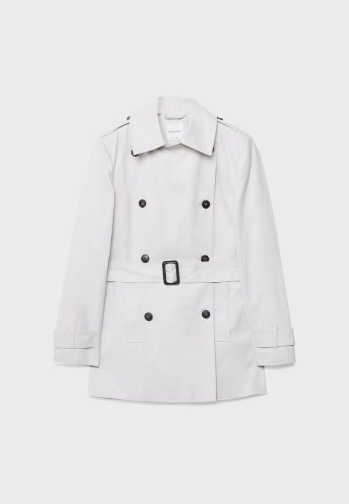 Basic Short Trench Coat