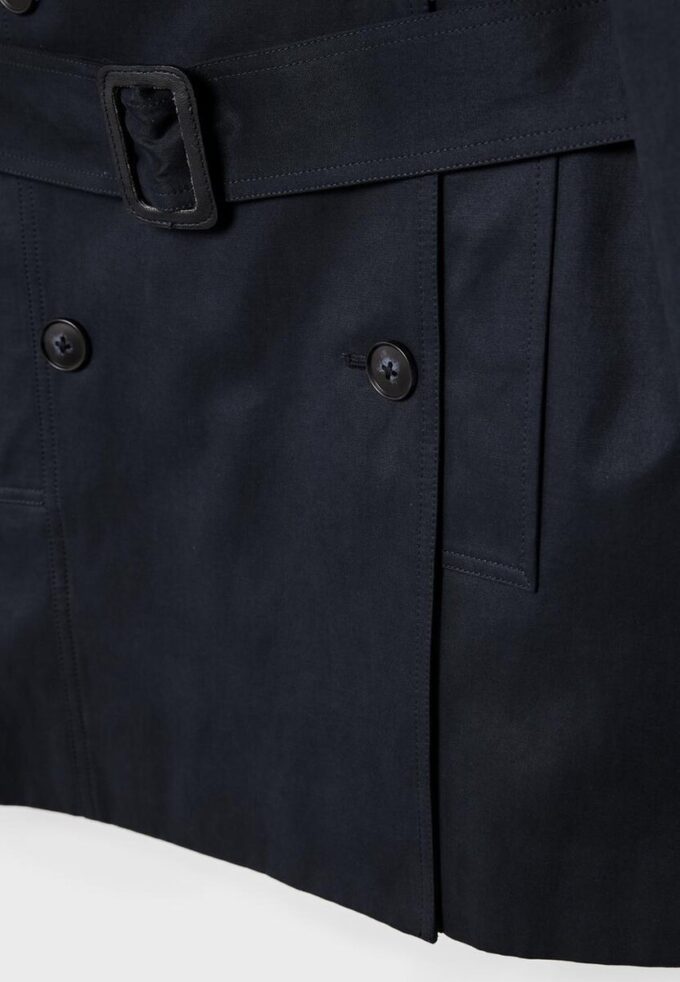 Basic Short Trench Coat