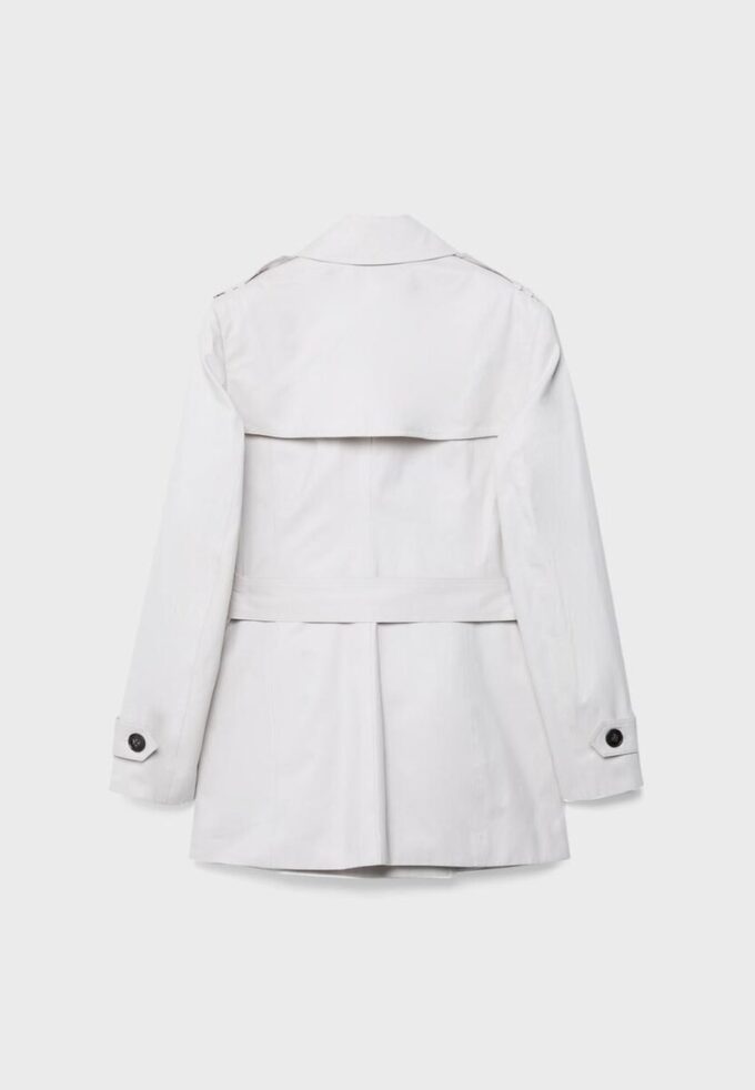 Basic Short Trench Coat