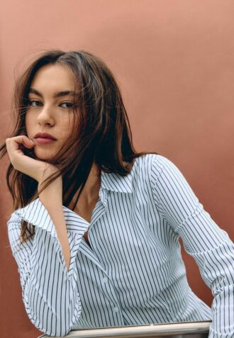Basic Striped Fitted Shirt