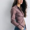 Basic Striped Fitted Shirt Basic Striped Fitted Shirt