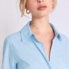 Basic Striped Fitted Shirt Basic Striped Fitted Shirt