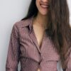 Basic Striped Fitted Shirt Basic Striped Fitted Shirt