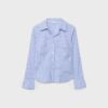 Basic Striped Fitted Shirt