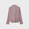 Basic Striped Fitted Shirt Basic Striped Fitted Shirt