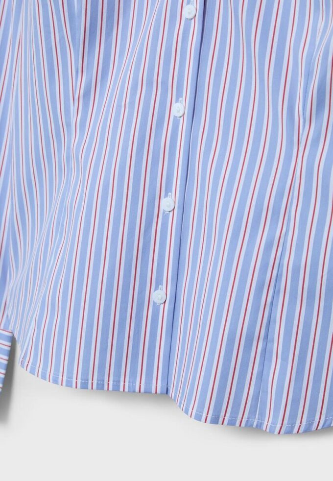 Basic Striped Fitted Shirt