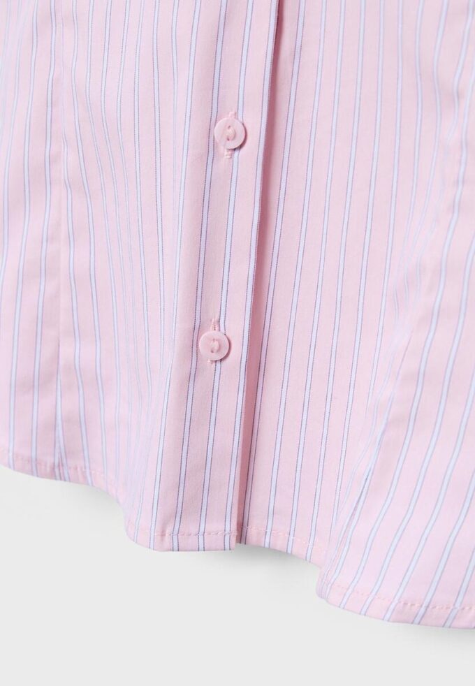 Basic Striped Fitted Shirt
