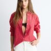 Basic Striped Poplin Shirt with Pocket Basic Striped Poplin Shirt with Pocket