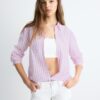 Basic Striped Poplin Shirt with Pocket Basic Striped Poplin Shirt with Pocket