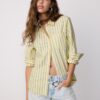 Basic Striped Poplin Shirt with Pocket Basic Striped Poplin Shirt with Pocket