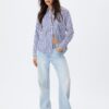 Basic Striped Poplin Shirt with Pocket Basic Striped Poplin Shirt with Pocket