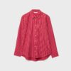 Basic Striped Poplin Shirt with Pocket Basic Striped Poplin Shirt with Pocket