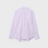 Basic Striped Poplin Shirt with Pocket Basic Striped Poplin Shirt with Pocket