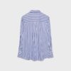Basic Striped Poplin Shirt with Pocket Basic Striped Poplin Shirt with Pocket