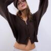 Batwing Sleeve Knit Cardigan Batwing Sleeve Knit Cardigan