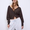 Batwing Sleeve Knit Cardigan Batwing Sleeve Knit Cardigan