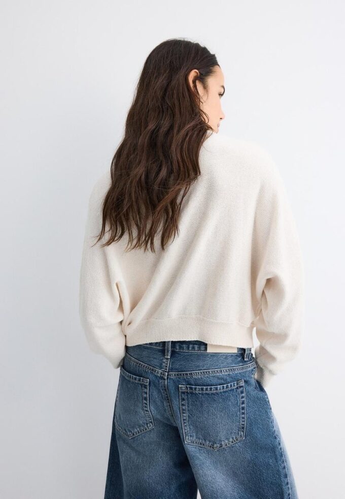 Batwing Sleeve Knit Cardigan Batwing Sleeve Knit Cardigan