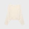 Batwing Sleeve Knit Cardigan with Tie