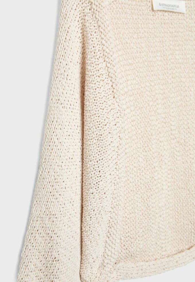 Batwing Sleeve Knit Cardigan with Tie
