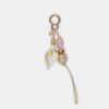 Beaded Calla Lily Flower Keyring Beaded Calla Lily Flower Keyring