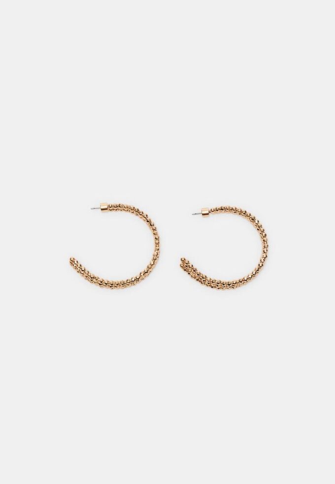 Beaded Hoop Earrings Beaded Hoop Earrings