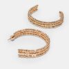 Beaded Hoop Earrings Beaded Hoop Earrings