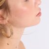 Beaded Hoop Earrings Beaded Hoop Earrings