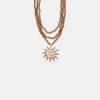 Beaded Sun Necklace Beaded Sun Necklace