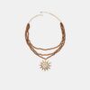 Beaded Sun Necklace Beaded Sun Necklace