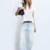 Belt with Elongated Buckle