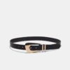 Belt with Elongated Buckle