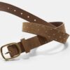 Belt with Gold Studs