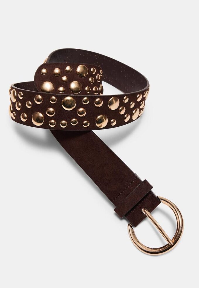 Belt with Irregular Multi-Studs