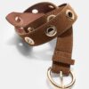 Belt with Metallic Eyelets