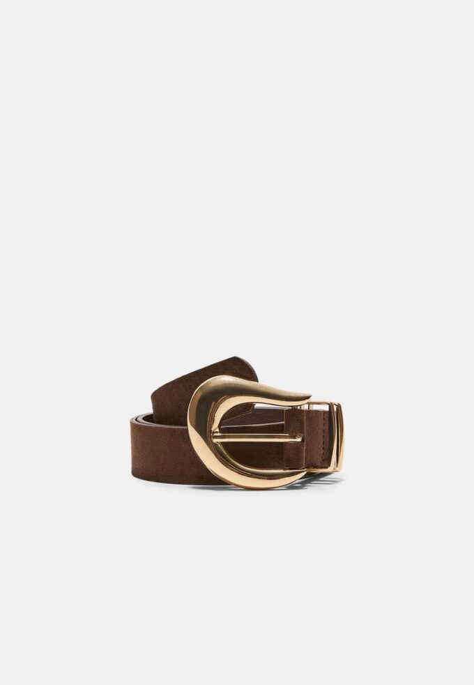 Belt with Organic Buckle