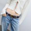 Belt with Organic Buckle