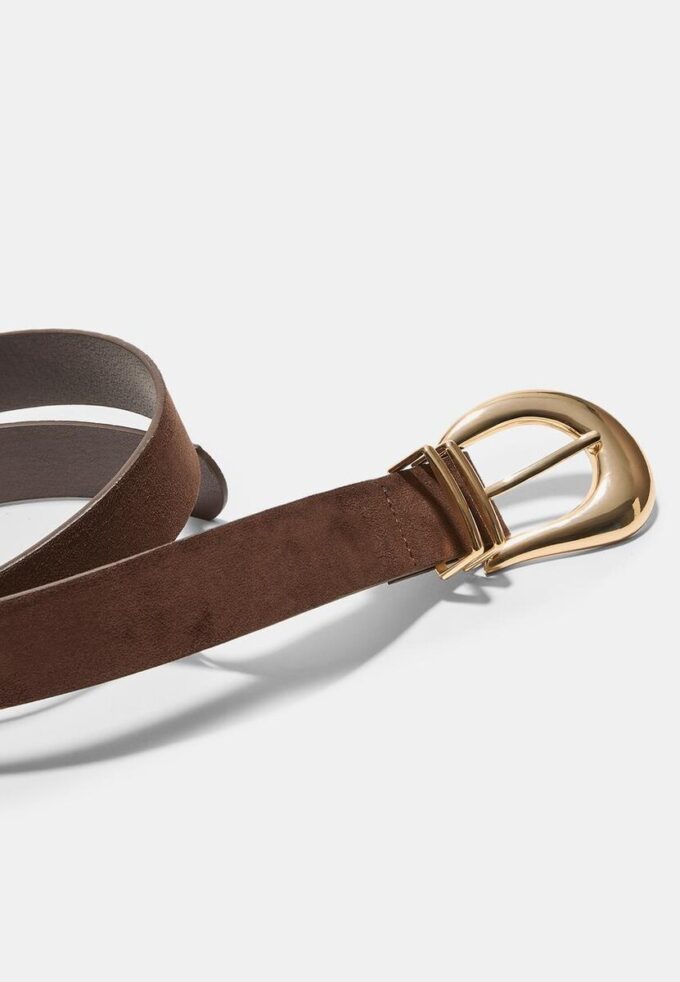 Belt with Organic Buckle