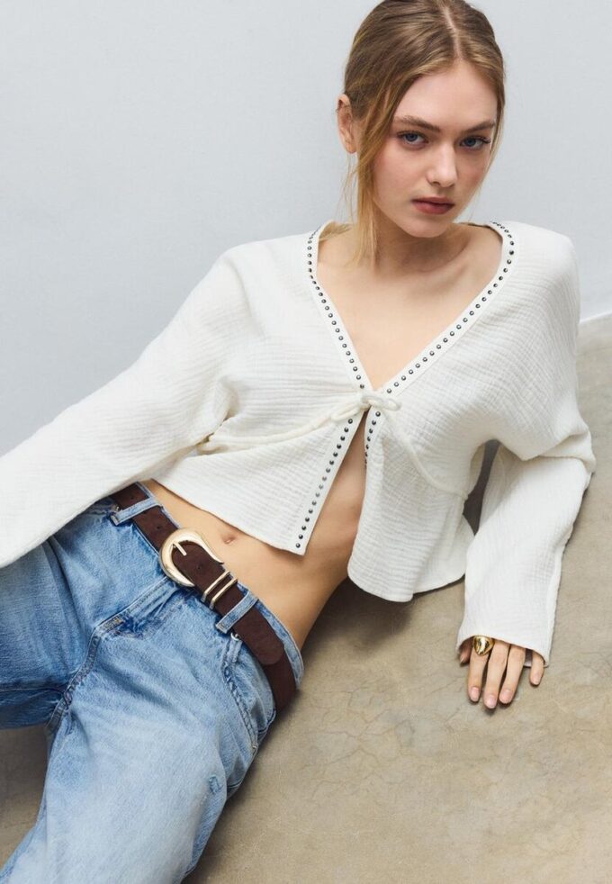 Belt with Organic Buckle