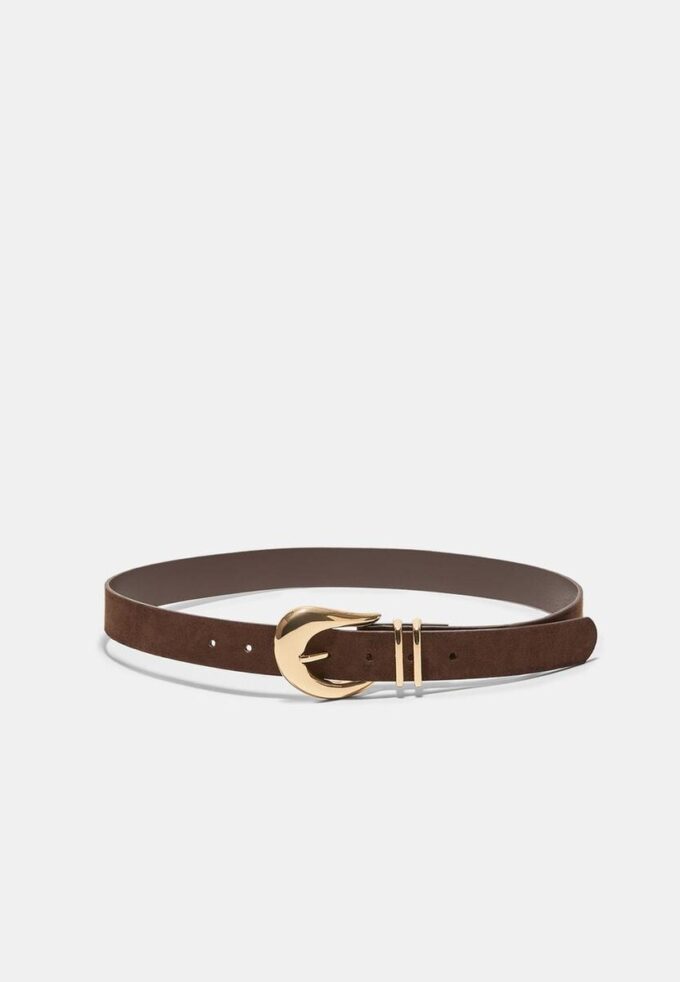 Belt with Organic Buckle