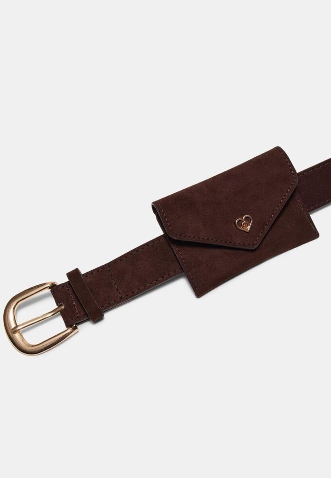 Belt with Purse Appliqua