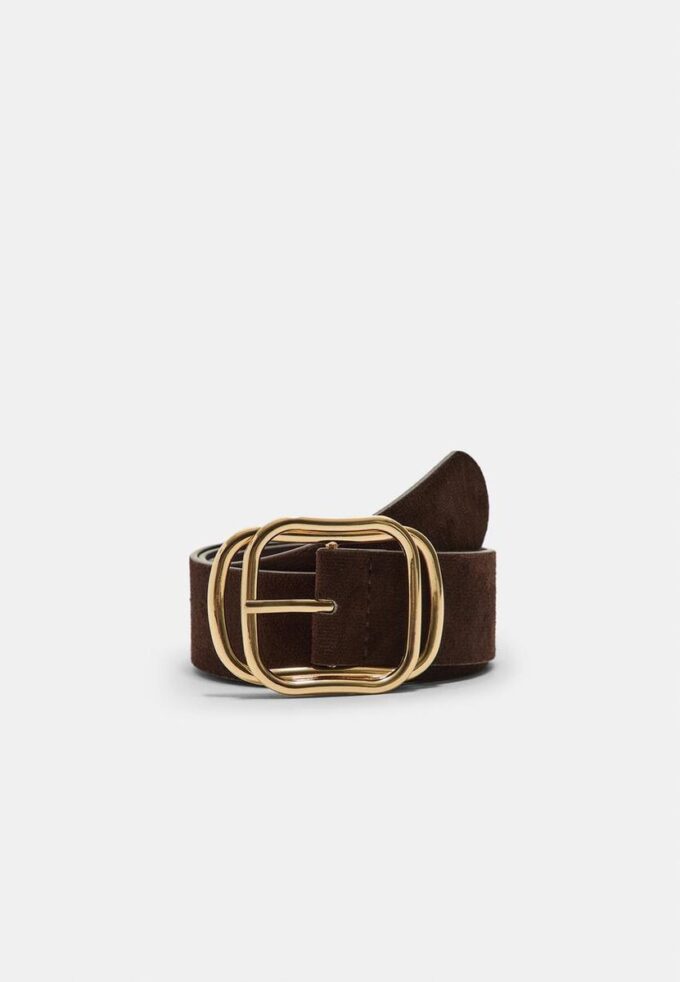 Belt with Superimposed Buckle