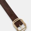 Belt with Superimposed Buckle