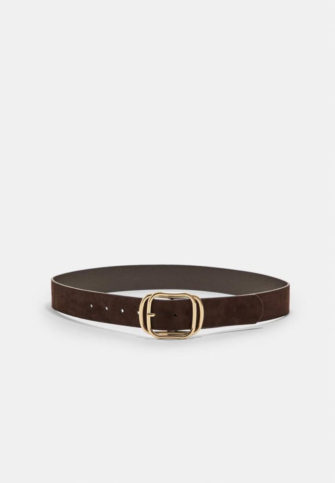 Belt with Superimposed Buckle
