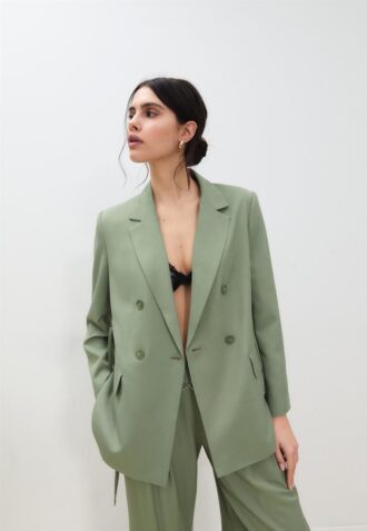 Belted Blazer